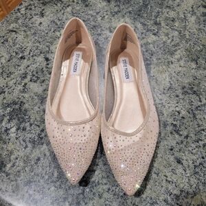 Steve Madden Women's Cream Flats